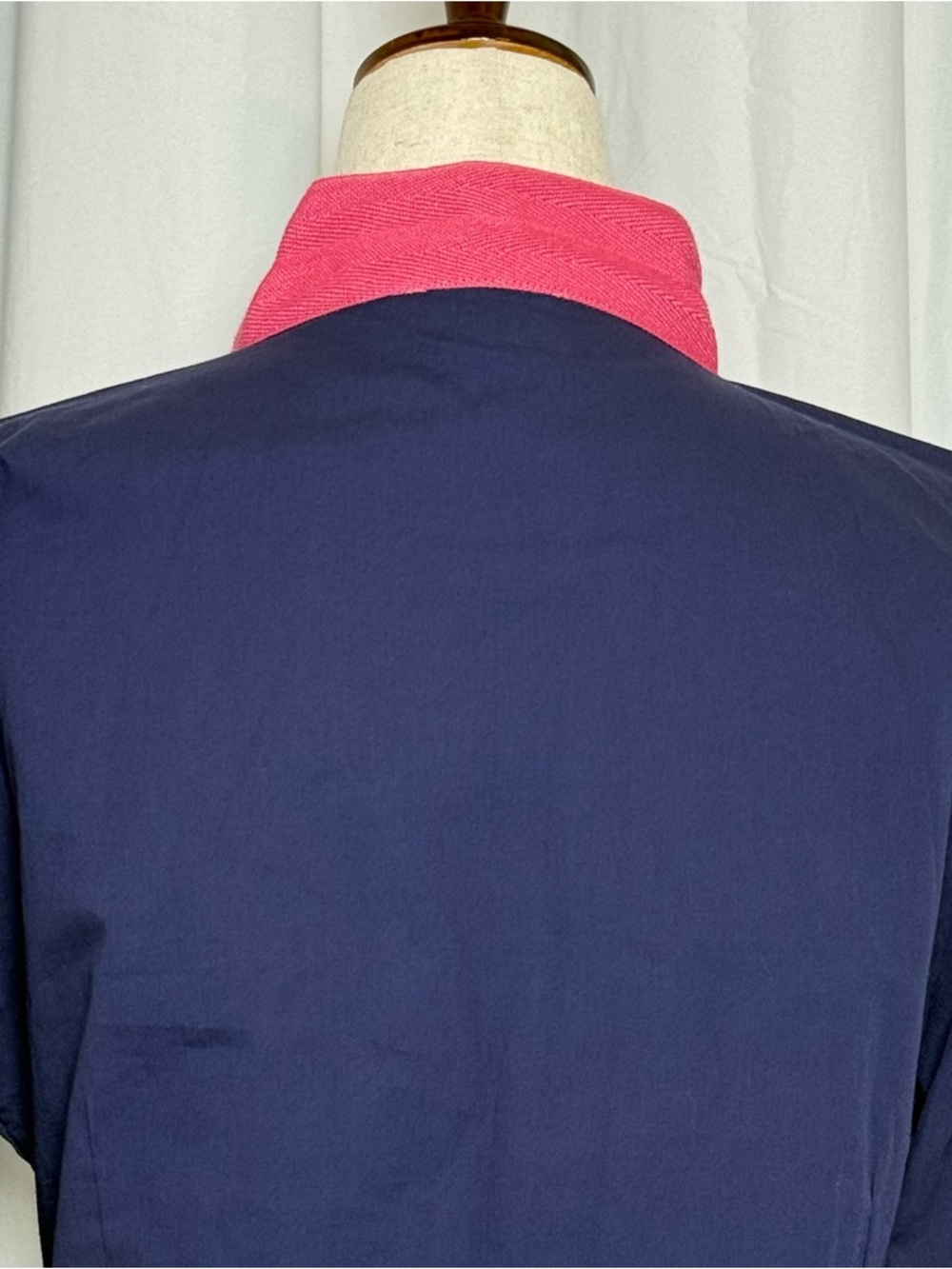 Sail to Sable Maxi Tunic Caftan Dress Women’s Small Blue Pink Resort Preppy - Picture 9 of 13